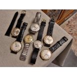 Collection of Various Wrist Watches inc a nice Smiths Example