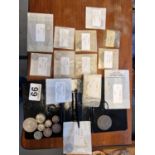 Collection of Antique Coins Currency inc William III, James I and Victorian + Edwardian examples