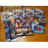 Assortment of Doctor Who Items including Top Trumps, Topps Stickers and Alien Armies Trading Cards -