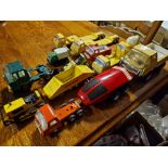 Large Collection of Various Tonka Trucks and Lorries + a Vintage Red Tonka Racer