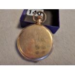 1920s Gold Plated Pocket Watch w/ Dennison Moon Casing
