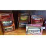 Collection of Sixteen (16) Matchbox Models of Yesteryear Die Cast Cars and Trucks/Lorries - some w/a