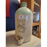 Vintage Coates of Somerset Cider Flagon - 42cm high