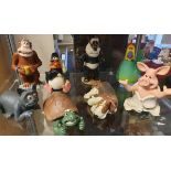 Collection of Creature Comforts Figures