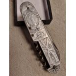 Late 19th Century Republique Francaise Russia/France 1893 Military Pen Knife