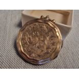 9ct Gold Front and Back Locket - 5.6g