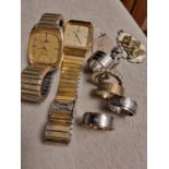 Collection of Various Watches and Jewellery Rings inc a Liverpool Football Ring + a 925 Silver Chris