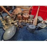 Various Copper and Brass Vintage Collectables