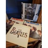 Set of Four Beatles Vinyl LP Compilation Records, inc the Hey Jude LP
