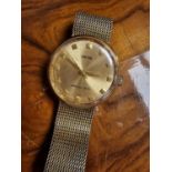 Vintage Smiths Gold-Plated/Faced Gents Wrist Watch