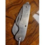 1950's Army Swiss Army Knife - w/broad arrow mark and RBS - CC1286 detail