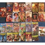 Collection of 60 Comic Books and graphic novels, comprising 13 Dejah Thoris, 13 John Carter, 8 Warri