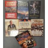 Sharpe Book Collection by Bernard Cornwell including a Signed First Edition