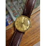 Swiss Tissot Seastar Wrist Watch - possibly has a replaced bezel