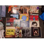 Collection of Various 60's to 1980's Pop, Rock and Folk LP Vinyl Records inc Joni Mitchell, Bowie, R