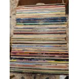 Large Joblot of over One Hundred 1960's-1990's Soul and Funk LP Vinyl Records, mostly VGC, including