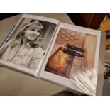 Folder of Various Signed Autographs from Doctor Who Stars and Actors inc Tom Baker