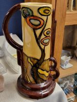 Art-Deco Signed Charlotte Rhead Vase - Clarice Cliff Style