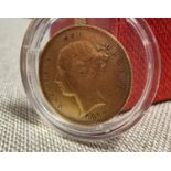 1884 Queen Victoria Shield Back Half Soverign Gold Coin