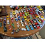 Collection of Loose Die Cast Cars and Trucks + Planes inc Corgi/Matchbox etc