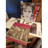 Set of Four U2 1980's Rock Vinyl LP Records