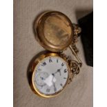 Pair of Plated Pocketwatch inc a Gold Plated Thos Russell & Son of Liverpool, plus a Smiths Example