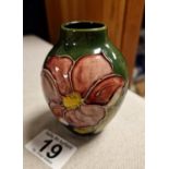 Small Moorcroft 'Clematis' Vase - 9cm tall