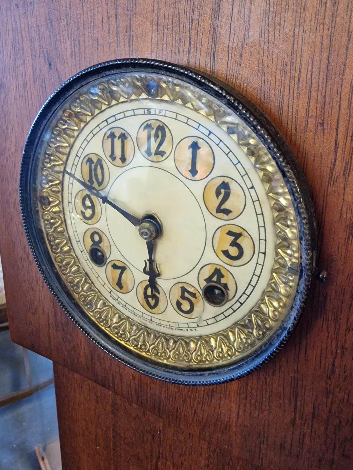 Vintage 1930's Grandmother Clock w/an Art Deco Dial - Image 2 of 4