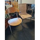 Pair of Vintage Retro Scandinavian Chairs