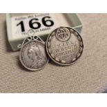 Pair of Silver Coins/Medals/Fobs, inc BDA/Cawleys Ltd - 11.9g