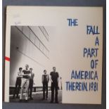 Early 1980's Indie Punk rare US LP The Fall "a Part of America Therein.1981" (1982, COTTAGE 1)