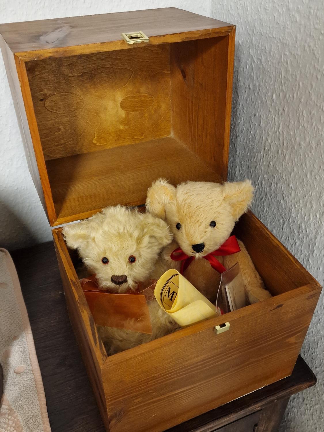 Boxed Pair of Dean's Millenium Bears