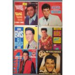 set of 6 LPs by Elvis Presley in original pressings, comprising Girls Girls Girls, California Holida