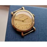 9ct Gold 1950's Jaeger Le-Coultre Wrist Watch - 30g