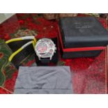 DeLorean DB Large Size DL05-4301 21 Jewel Boxed Wrist Watch - Automobilia Interest