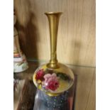 Royal Worcester Signed Vase - M Hunt