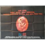 Set of 5 horror original UK quad film posters (40" x 30"), comprising Prophecy (1982) / Exorcist II