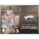 Superman - the Movie (1978) - original UK quad film poster (40" x 30") - slight edgewear
