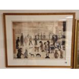 Limited Edition LS Lowry (1887-1976) 'The Park' Print