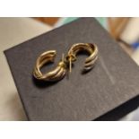 Pair of 9ct Gold Earrings - 1.8g