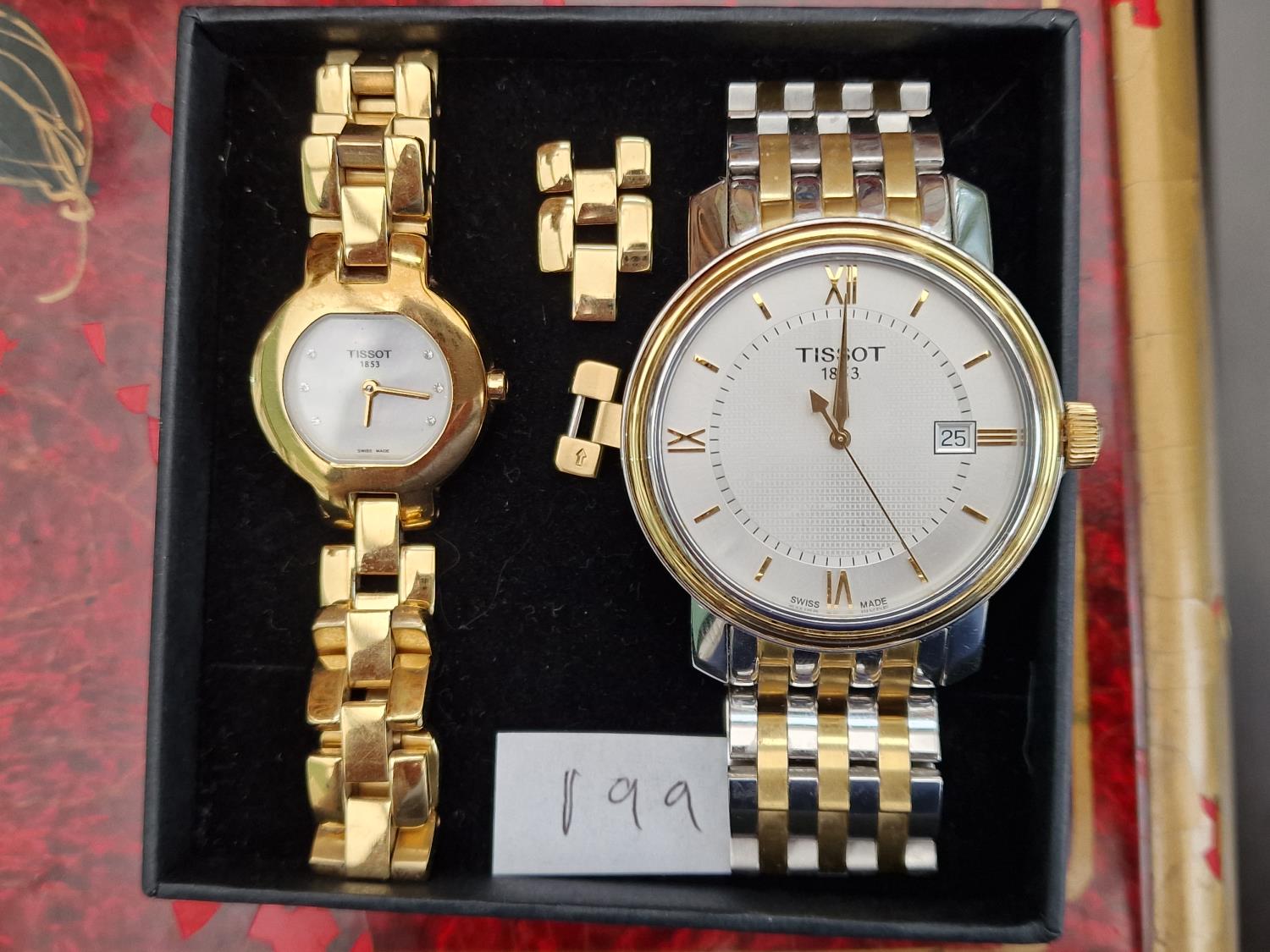 Pair of Swiss-Made Tissot Watches