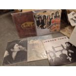 Set of Five Various Beatles and Beatles Solo Albums inc Lennon & Travelling Wilburys and Love Songs