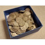 Collection of pre-1947 Silver Three Pence Coins
