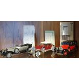 Group of Three Die Cast Franklin Mint Large Scale 1950's Car Models