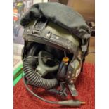 Original RAF Pilots Helmet w/accessories