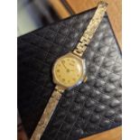 9ct Gold Tissot Ladies Cocktail Watch - 15.8g