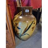 Antique Floral Floor Vase - 57cm high