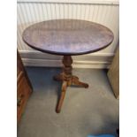 Edwardian Oak Hall Table