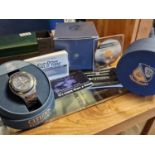 Boxed Citizen Eco-Drive Ecodrive Skyhawk Blue Angels Base Titanium Digital Chronograph Wrist Watch -