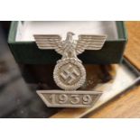 1939 German 2nd Class Bar to the Iron Cross Spange - second form